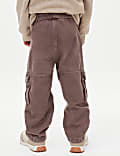 Pure Cotton Twill Cargo Trousers (2-8 Yrs)