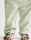 Linen Rich Trousers (2-8 Yrs)