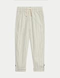 Linen Rich Trousers (2-8 Yrs)