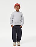 Pure Cotton Waffle Trousers (1-8 Yrs)