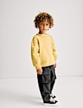 Pure Cotton Ripstop Cargo Trousers (2-8 Yrs)