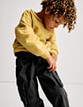 Pure Cotton Ripstop Cargo Trousers (2-8 Yrs)