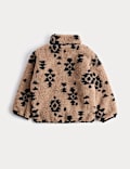 Borg Patterned Fleece Jacket (2-8 Yrs)