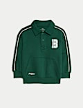 Sweat en coton à motif (du 2 au 10 ans)