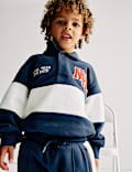 Sweat de rugby NYC en coton (du 2 au 8 ans)