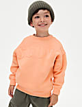 Pure Cotton Discover Slogan Sweatshirt (2-8 Yrs)