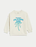 Cotton Rich California Sweatshirt (2-8 Yrs)