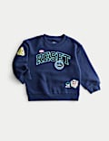 \nCotton Rich Graphic Sweatshirt(2-8 Yrs)