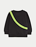 Sweat en coton à motif monstre (du 2 au 8 ans)