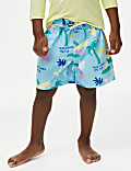 2pc Beach Print Swim Set (2-8 Yrs)