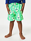 2 件装龙虾图案游泳套装（2-8 岁）