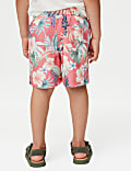 Hibiscus Print Swim Shorts (2-8 Yrs)