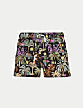 Tropical Print Swim Shorts (2-8 Yrs)