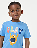 Pure Cotton Monster T-Shirt (2-8 Yrs)