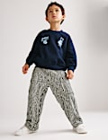 2 Piece Cotton Rich Noodle Graphic Outfit (2-8 Yrs)