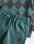 2 Piece Cotton Rich Graphic Outfit (2-8 Yrs)