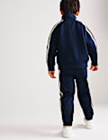 2 Piece Cotton Blend Side Taped Outfit (2-8 Yrs)
