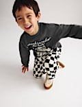 Cotton Rich Halloween Patterned Top & Bottom Outfit (2-8 Yrs)
