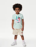 Slogan Shorts (2-8 Yrs)