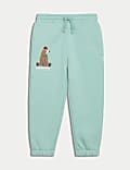 Cotton Rich Bear Joggers (2-8 Yrs)