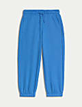 Cotton Rich Plain Joggers (2-8 Yrs)