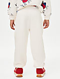 Cotton Rich Apple Print Joggers (2-8 Yrs)