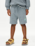 Shorts en coton à motif graphique (du 2 au 8 ans)