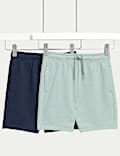 Lot de 2&nbsp;shorts en coton (du 2 au 8&nbsp;ans)