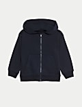 Cotton Rich Plain Hoodie (2-7 Yrs)