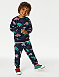 Cotton Rich Dinosaur Sweatshirt (2-8 Yrs)