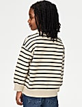Sudadera de rayas de algodón (2-8 años)