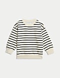 Sweat-shirt en coton à rayures (du 2&nbsp;au 8&nbsp;ans)
