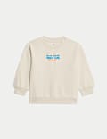 Sweat en coton à motif graphique Surf (du 2 au 8 ans)