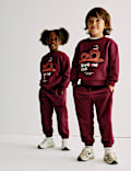 Sweat en coton à motif graphique (du 2 au 8 ans)