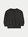 Cotton Rich Nepped Sweatshirt (2-8 Yrs)