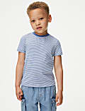 2pc Pure Cotton Shirt & T-Shirt Set (2-8 Yrs)