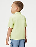 2pc Pure Cotton Shirt & T-Shirt Set (2-8 Yrs)