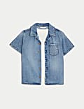 2pc Denim Shirt and T-Shirt (2-8 Yrs)