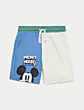 Katoenrijke korte broek met Mickey™-motief (2-8 jaar)