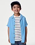 Pure Cotton Shirt and T-Shirt Set (2-8 Yrs)