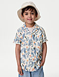 Pure Cotton Toucan Print Mini Me Shirt (2-8 Yrs)