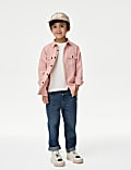 2pc Pure Cotton Shirt & T-Shirt Set (2-16 Yrs)