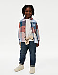 2pc Cotton Rich Checked Shirt & T-Shirt Set (2-8 Yrs)