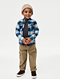 2pc Cotton Rich Checked Shirt & T-Shirt Set (2-8 Yrs)