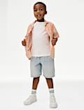Pure Cotton Printed Shirt & T-Shirt Set (2-16 Yrs)