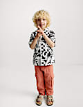 Pure Cotton Printed Shirt & T-Shirt Set (2-16 Yrs)