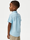 Pure Cotton Oxford Shirt (2-8 Yrs)