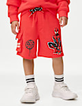 Cotton Rich Spider-Man&trade; Shorts (2-8 Yrs)