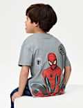 Pure Cotton Spider-Man T-Shirt (2-8 Yrs)