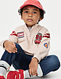 Sweat en coton Cars™ à col zippé (du 2 au 8&nbsp;ans)